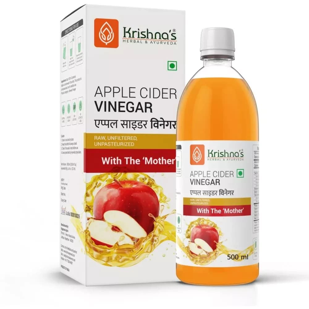 Buy Krishna's Apple Cider Vinegar Juice Online - OLRAA Indian Snacks