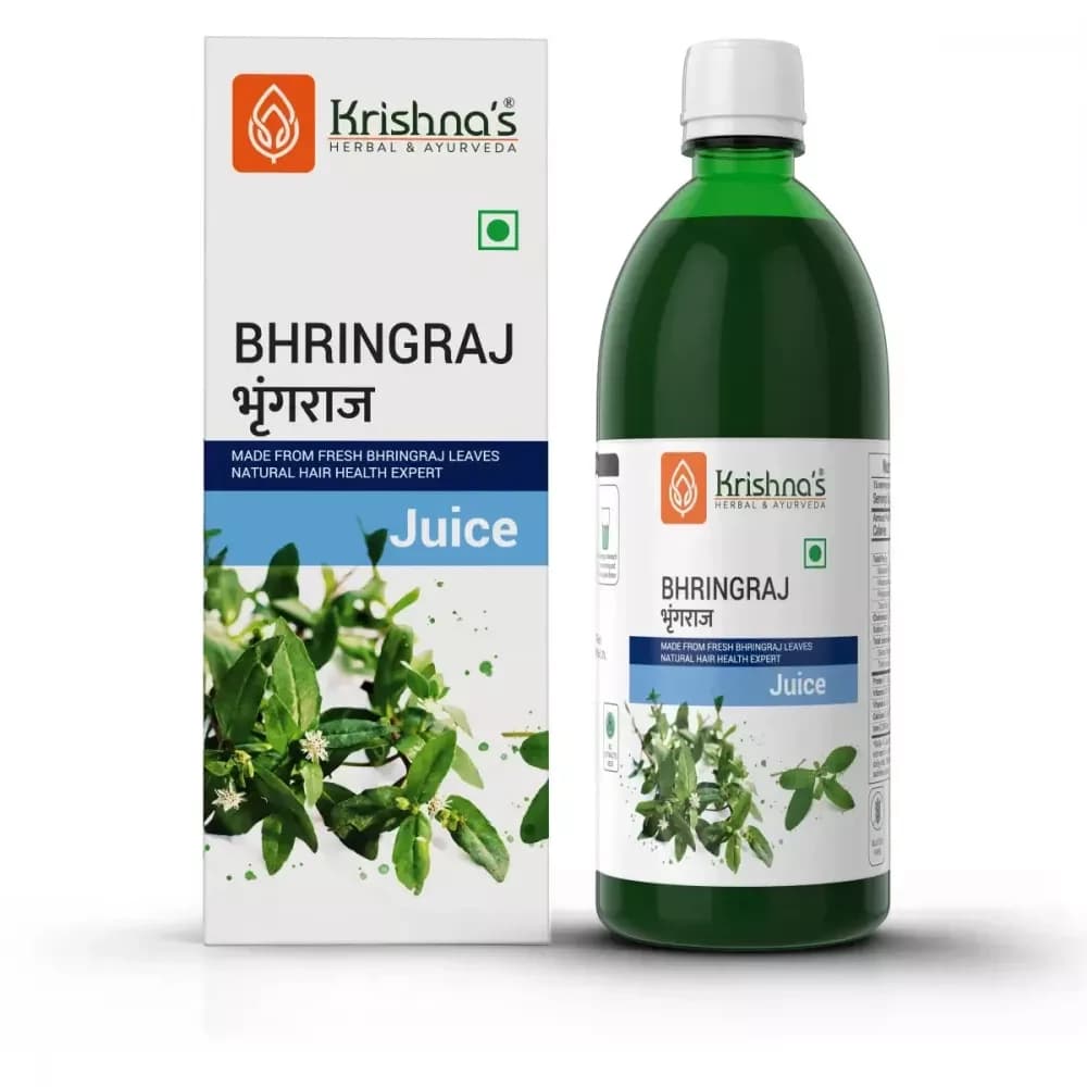 Buy Krishna's Bhringraj Juice Online - OLRAA Indian Snacks