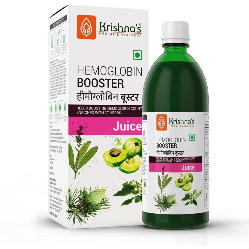 Buy Krishna's Hemoglobin Booster Juice Online - OLRAA Indian Snacks