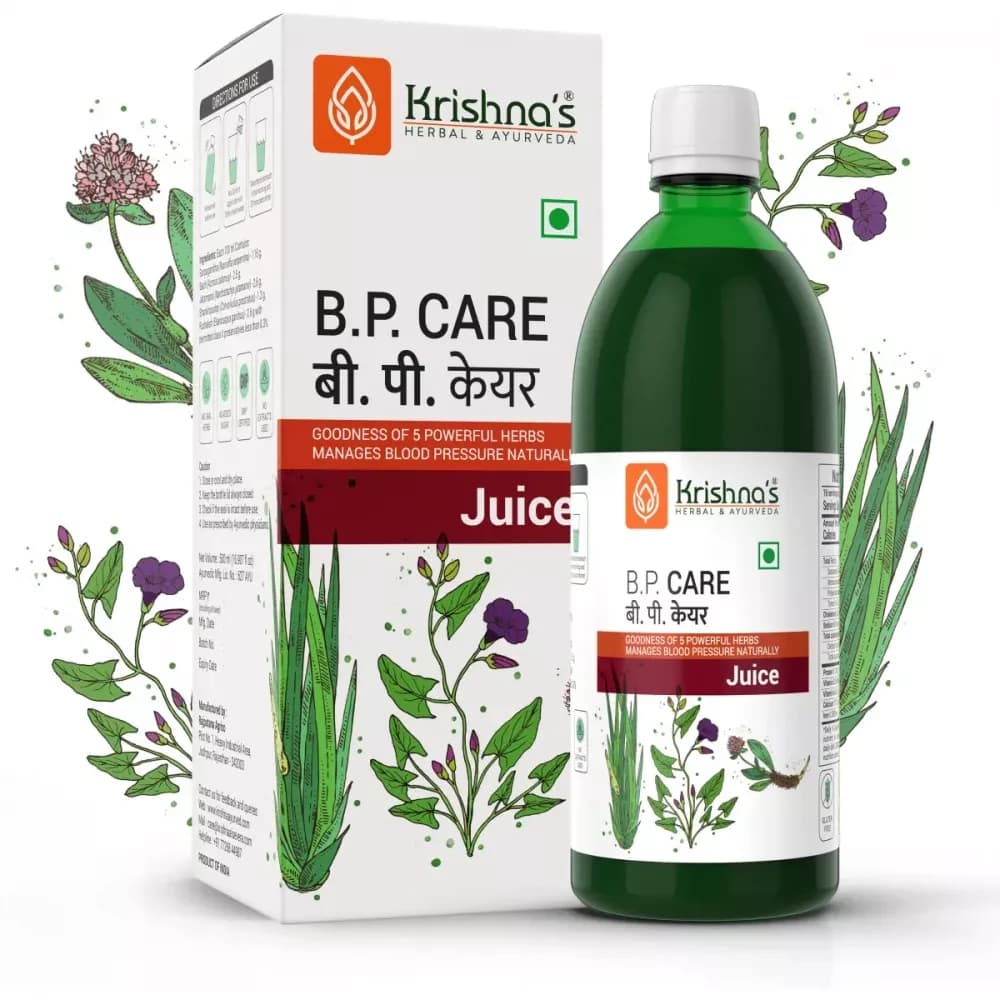 Buy Krishna's High BP Care Juice Online - OLRAA Indian Snacks