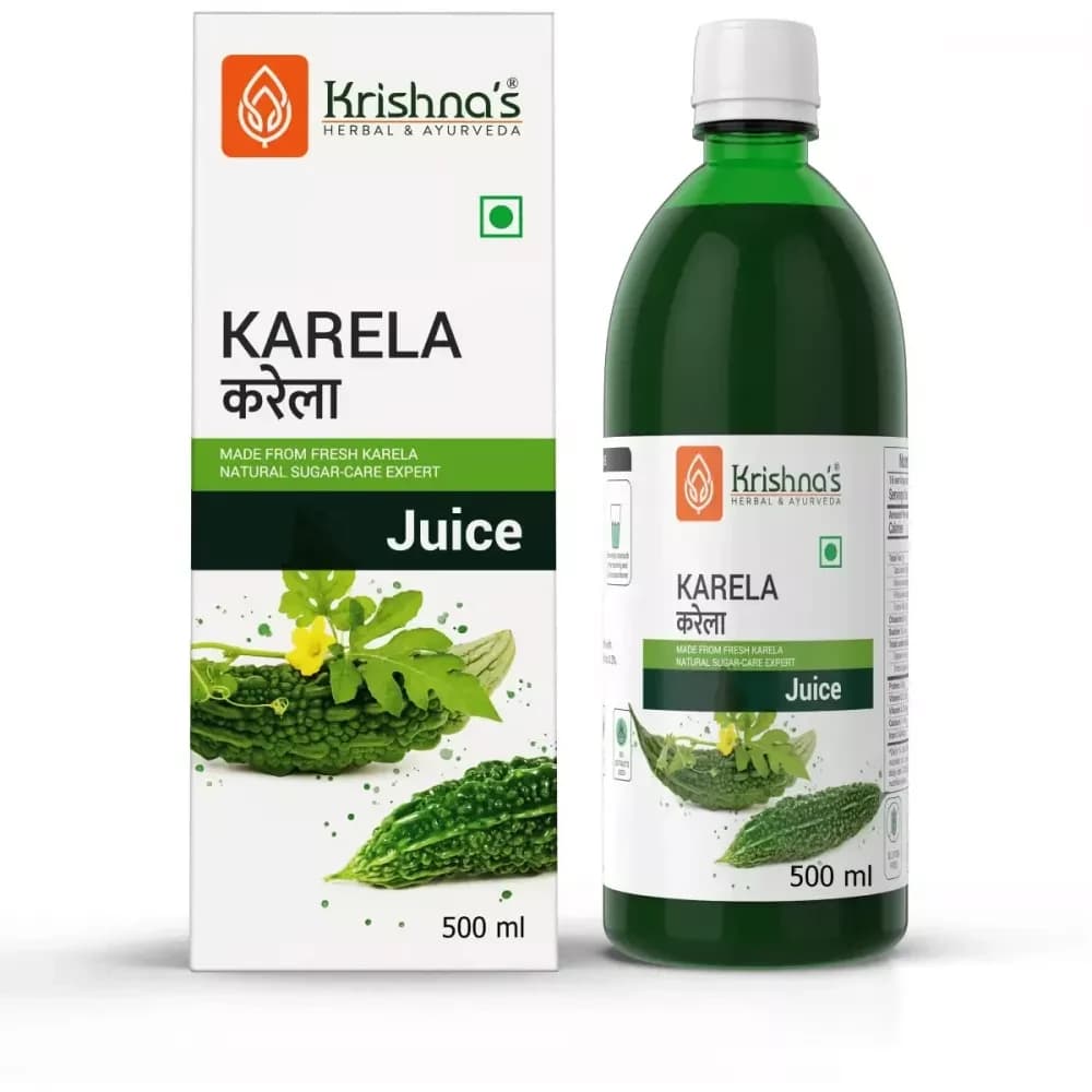 Buy Krishna's Karela Juice Online - OLRAA Indian Snacks