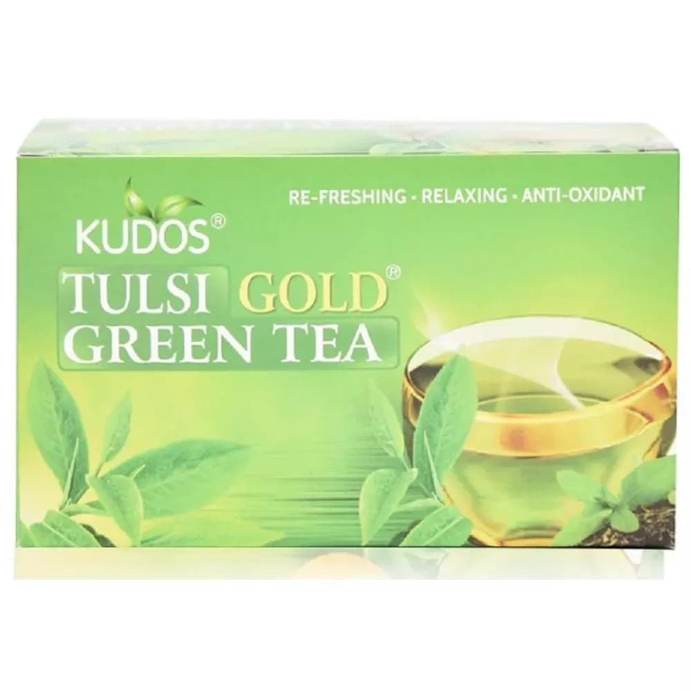 Buy Kudos Green Tea Online - OLRAA Indian Snacks