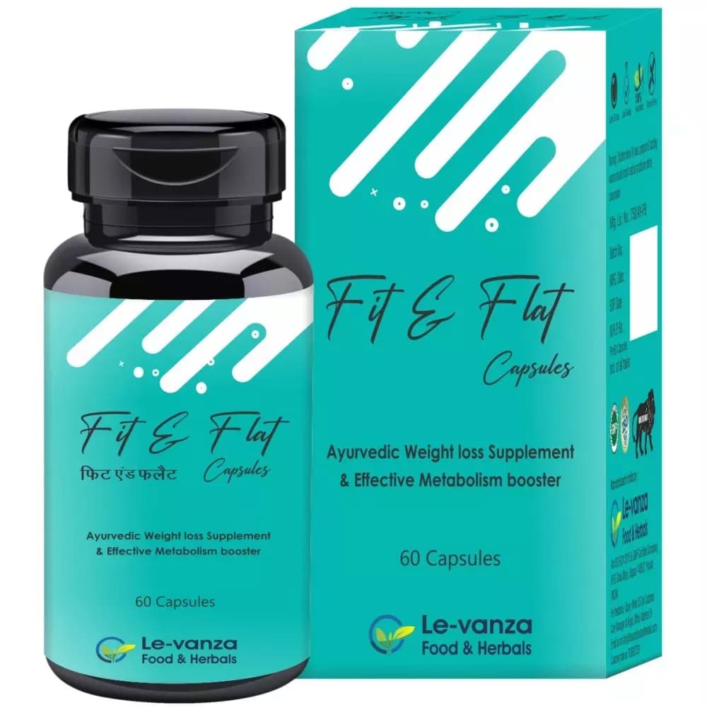 Buy Levanza Fit & Flat Capsule Online - OLRAA Indian Snacks