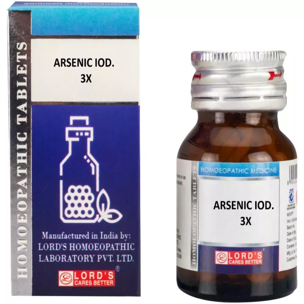 Buy Lord's Arsenic Iod Trituration Tablet Online - OLRAA Indian Snacks