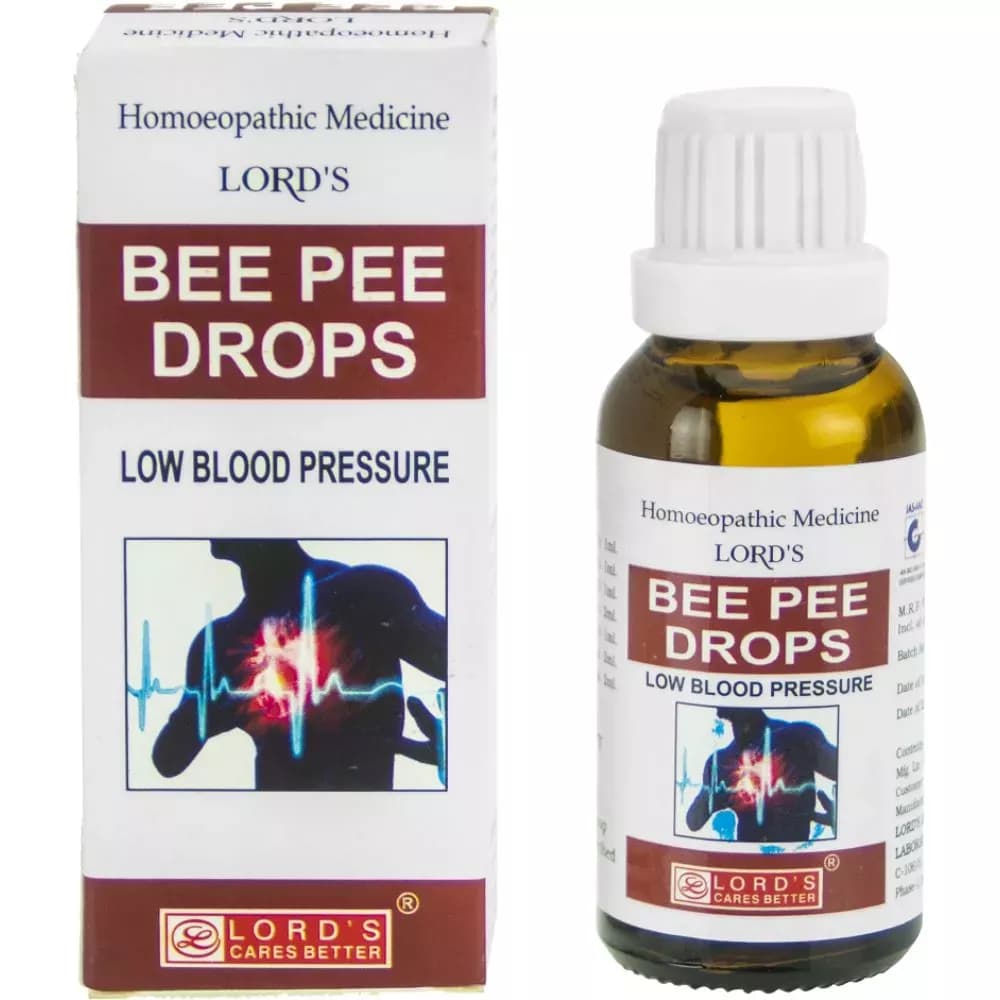 Buy Lord's Bee Pee Low Blood Pressure Drop Online - OLRAA Indian Snacks
