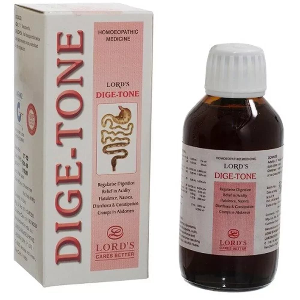 Buy Lord's Dige-Tone Syrup Online - OLRAA Indian Snacks