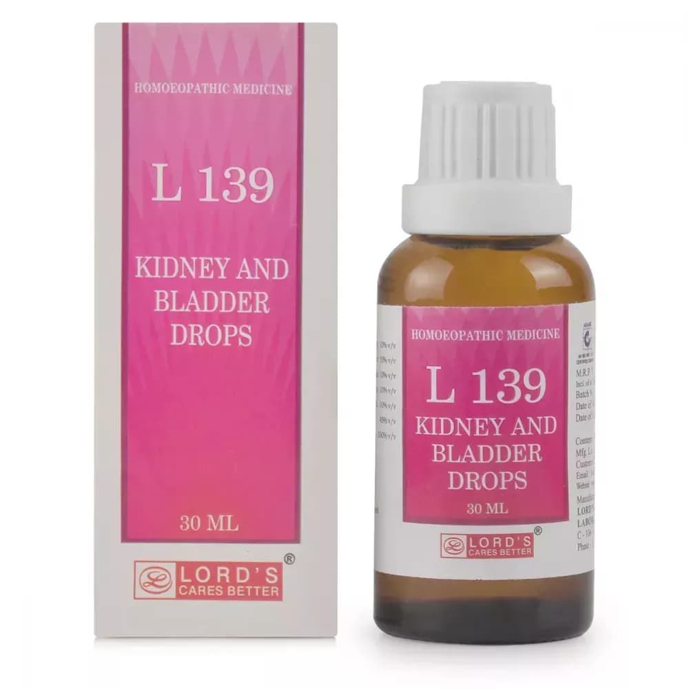 Buy Lord's L 139 Kidney And Bladder Drop Online - OLRAA Indian Snacks