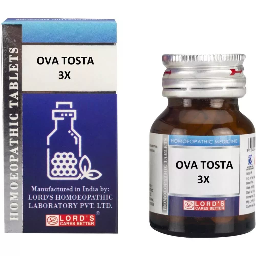 Buy Lord's Ova Tosta Trituration Tablet Online - OLRAA Indian Snacks