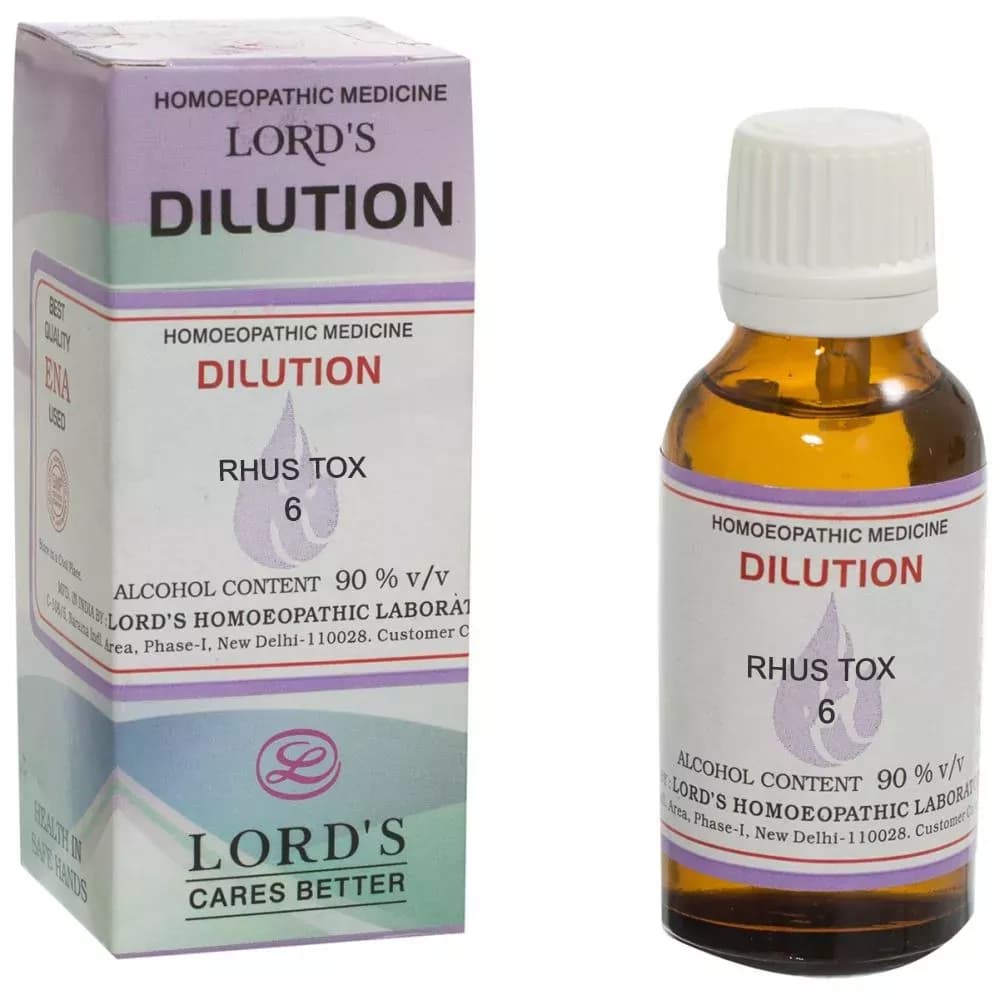Buy Lord's Rhus Tox Dilution Online - OLRAA Indian Snacks