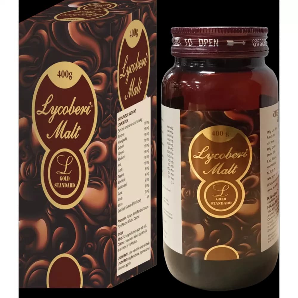 Buy Lycoberi Malt Multivitamin Powder Online - OLRAA Indian Snacks