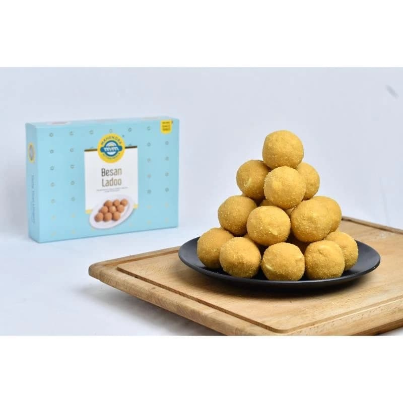 Buy Mahendra Mithaiwala Besan Ladoo Online - OLRAA Indian Snacks