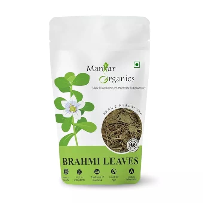 Buy Manhar Organics Brahmi Leaves Online - OLRAA Indian Snacks