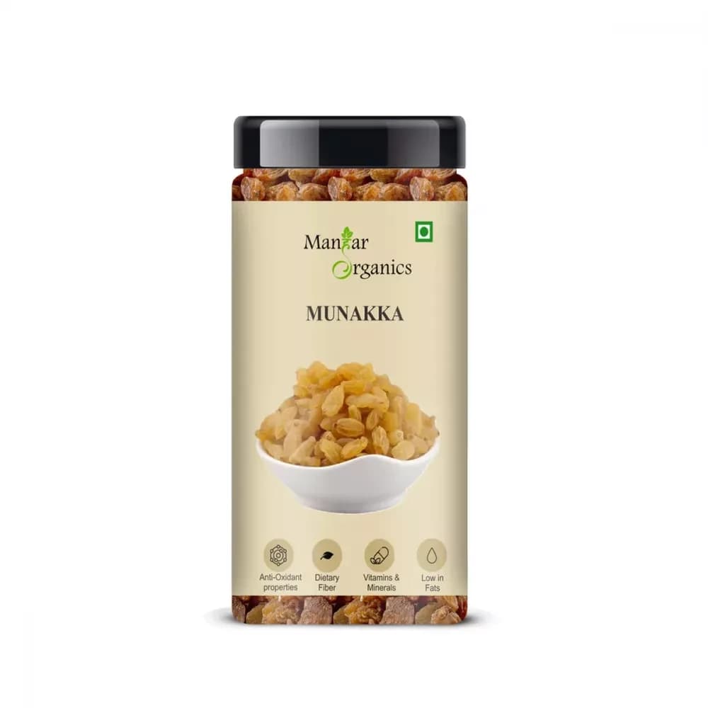 Buy Manhar Organics Munakka Online - OLRAA Indian Snacks