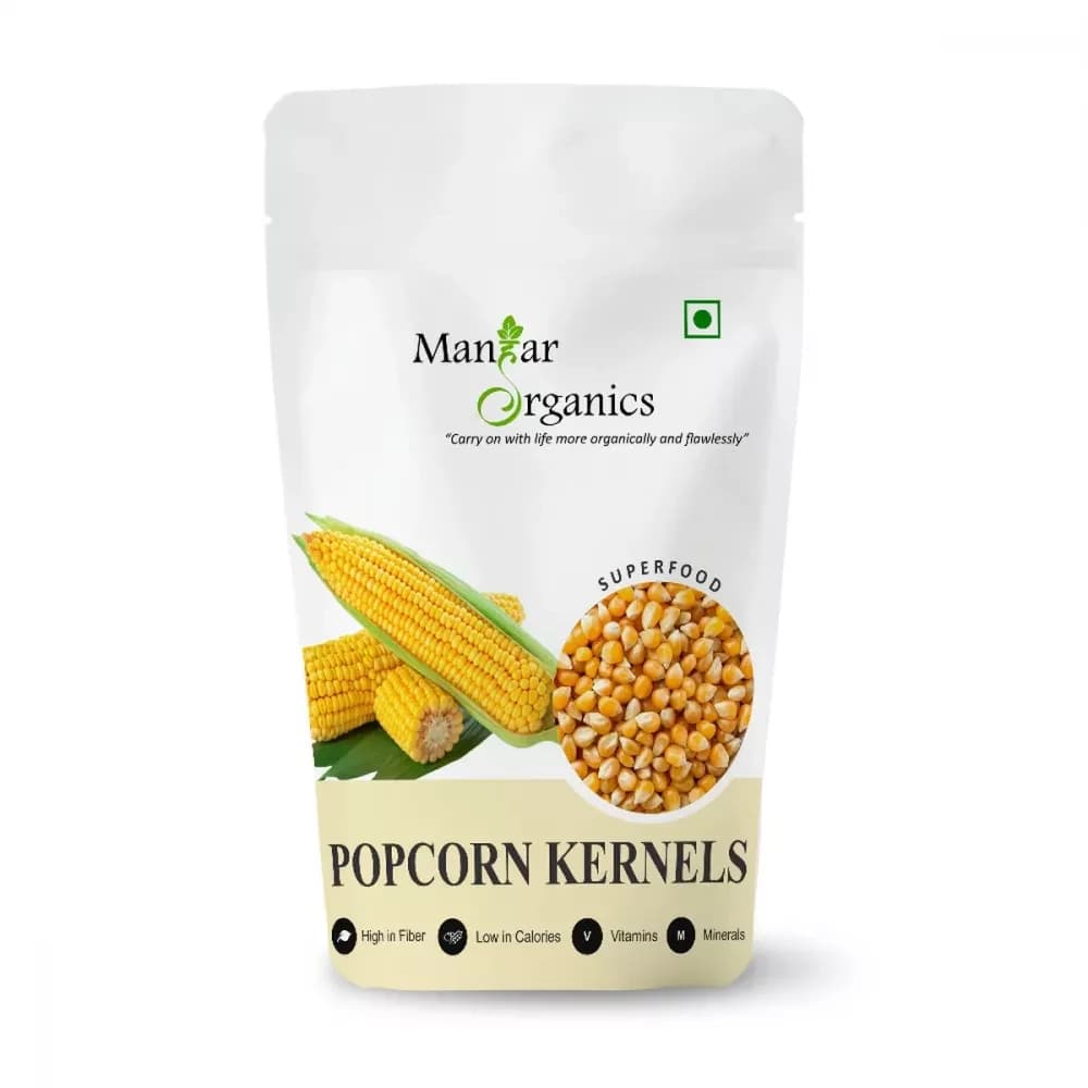 Buy Manhar Organics Popcorn Kernels Online - OLRAA Indian Snacks
