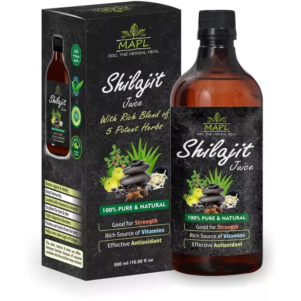 Buy Mapl Shilajit Juice Online - OLRAA Indian Snacks