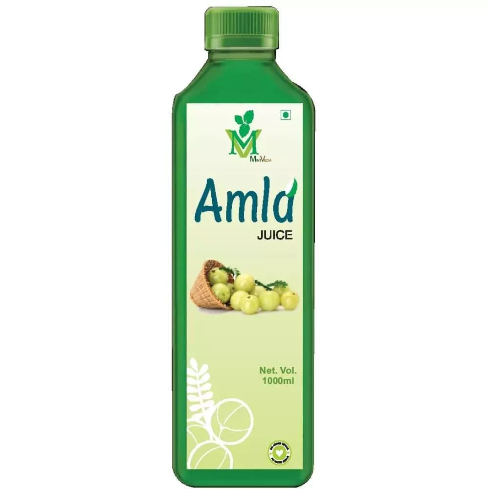 Buy Mint Veda Amla (Sugar Free) Juice Online - OLRAA Indian Snacks
