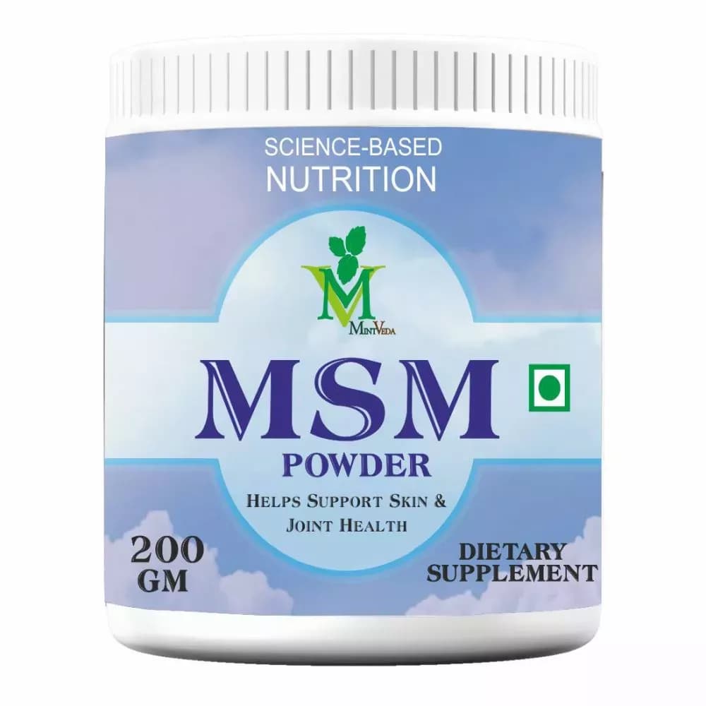 Buy Mint Veda MSM Powder Online - OLRAA Indian Snacks
