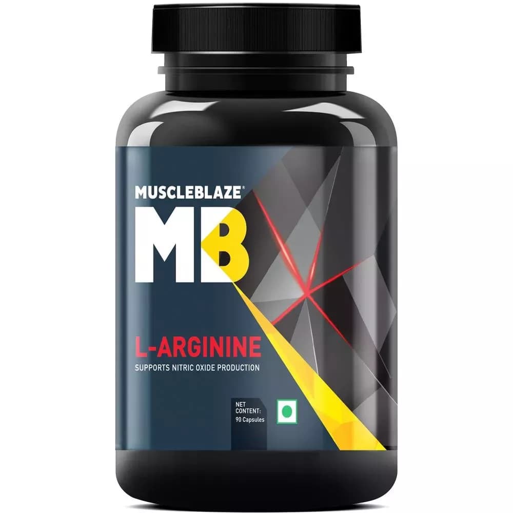 Buy Muscleblaze L-Arginine Capsules Online - OLRAA Indian Snacks