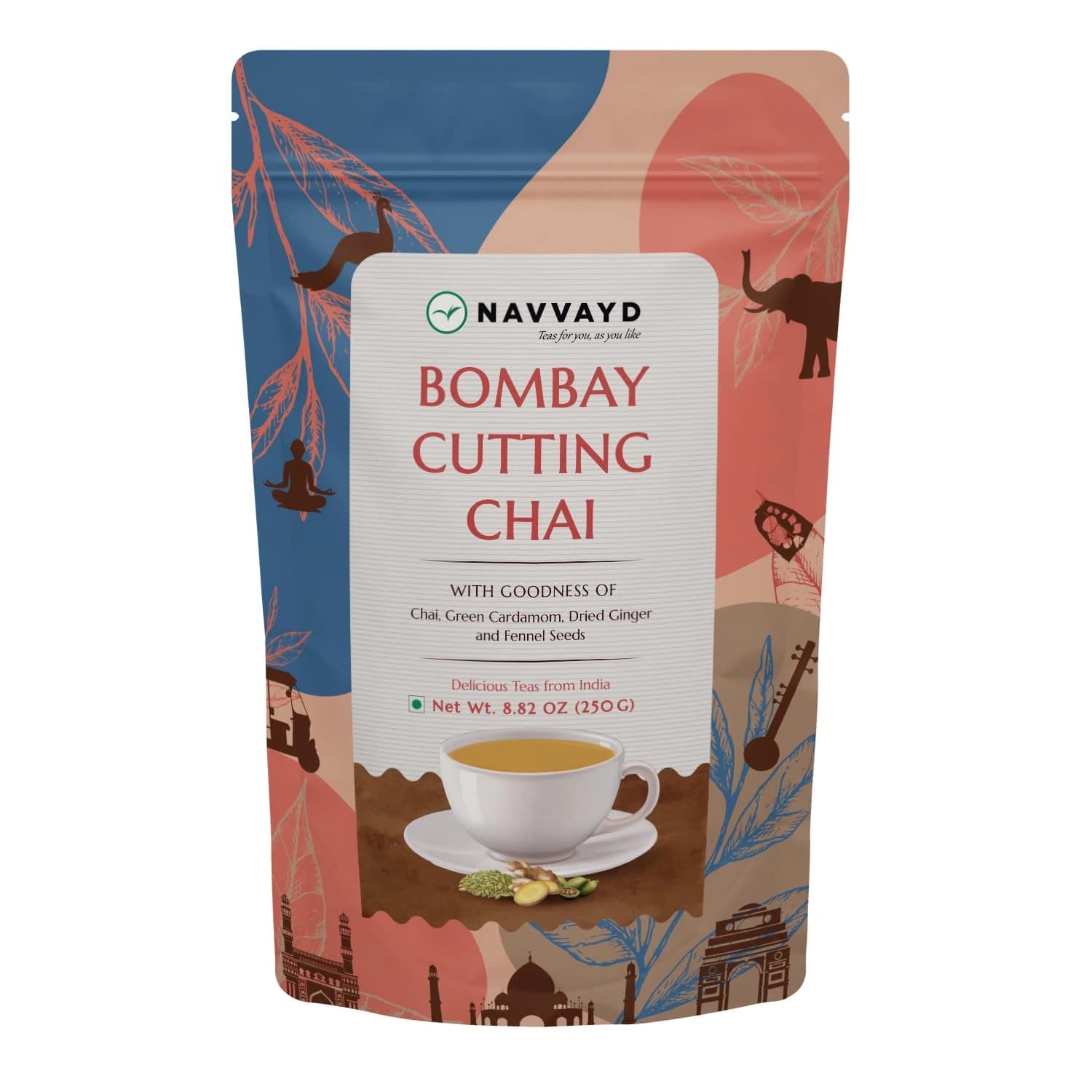 Buy Navvayd Bombay Cutting Chai Online - OLRAA Indian Snacks