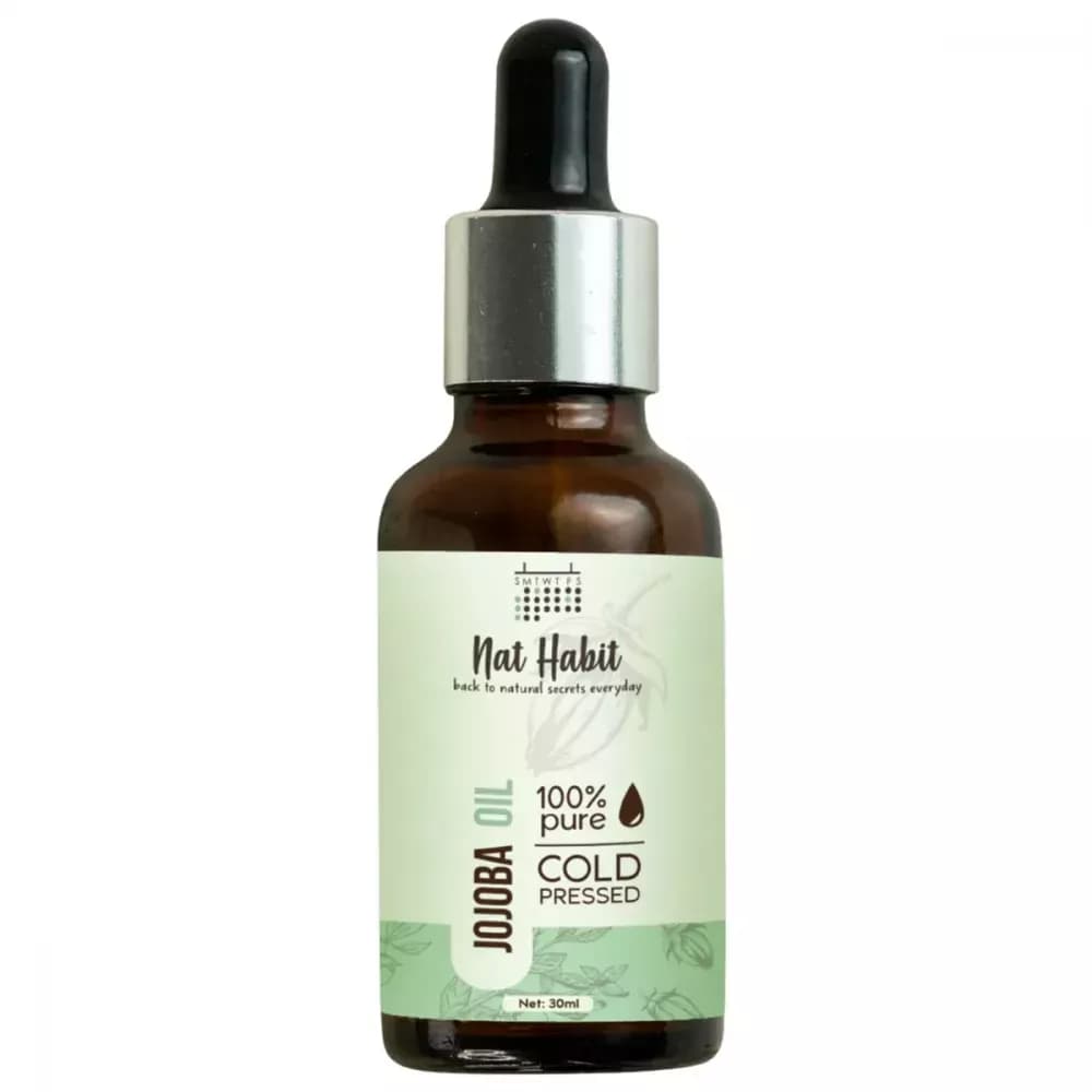 Buy Nat Habit 100% Pure Cold Pressed Jojoba Oil Online - OLRAA Indian Snacks