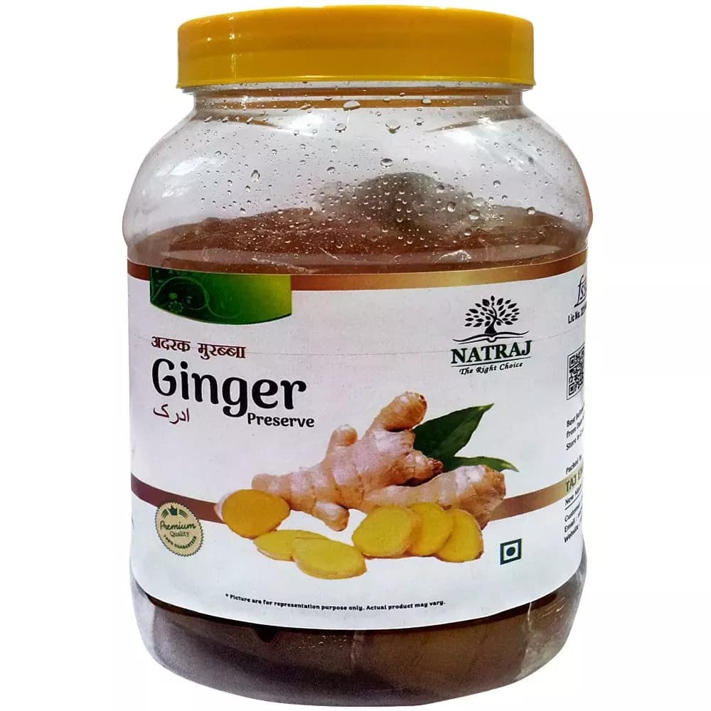 Buy Natraj Adrak (Ginger) Murabba Online - OLRAA Indian Snacks