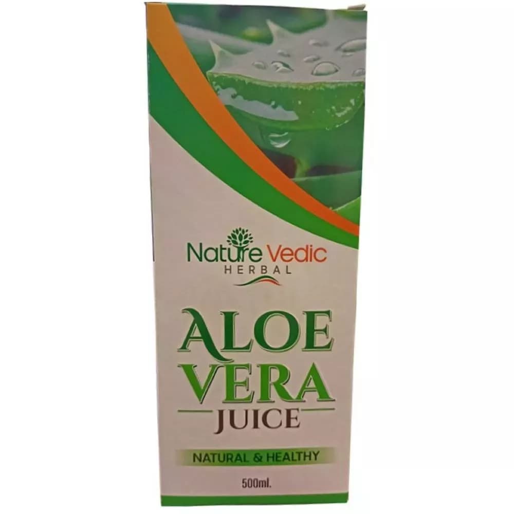 Buy Nature Vedic Aleovera Juice Online - OLRAA Indian Snacks