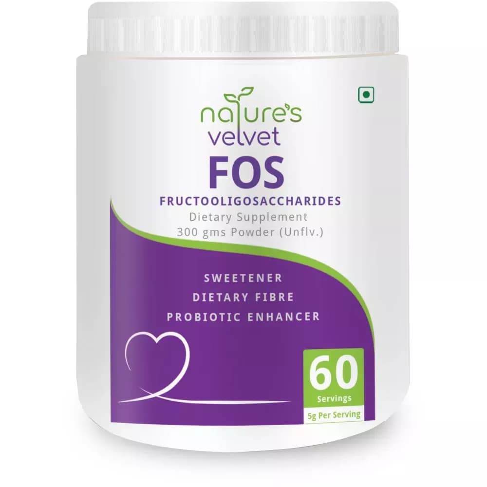 Buy Natures Velvet Fos Fructooligosaccharides Sugar Substitute And Probiotic Enhancer Powder Online - OLRAA Indian Snacks