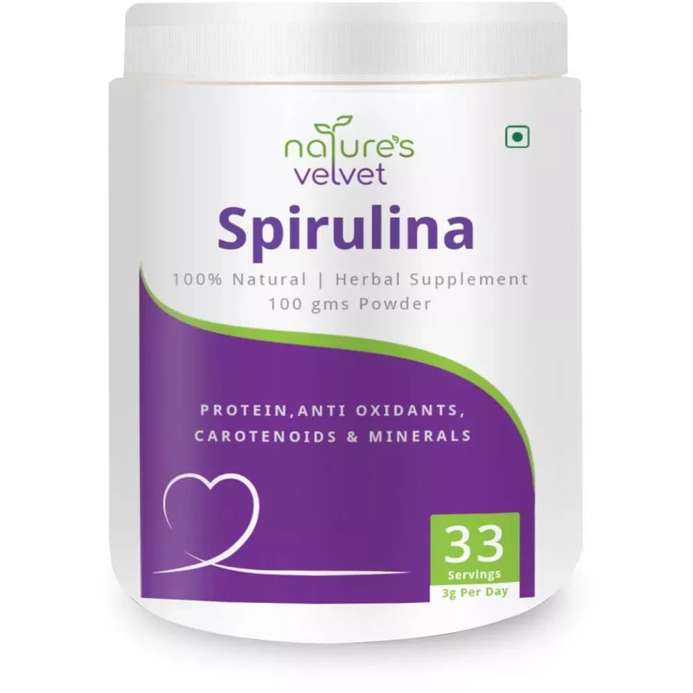 Buy Natures Velvet Spirulina Powder Online - OLRAA Indian Snacks