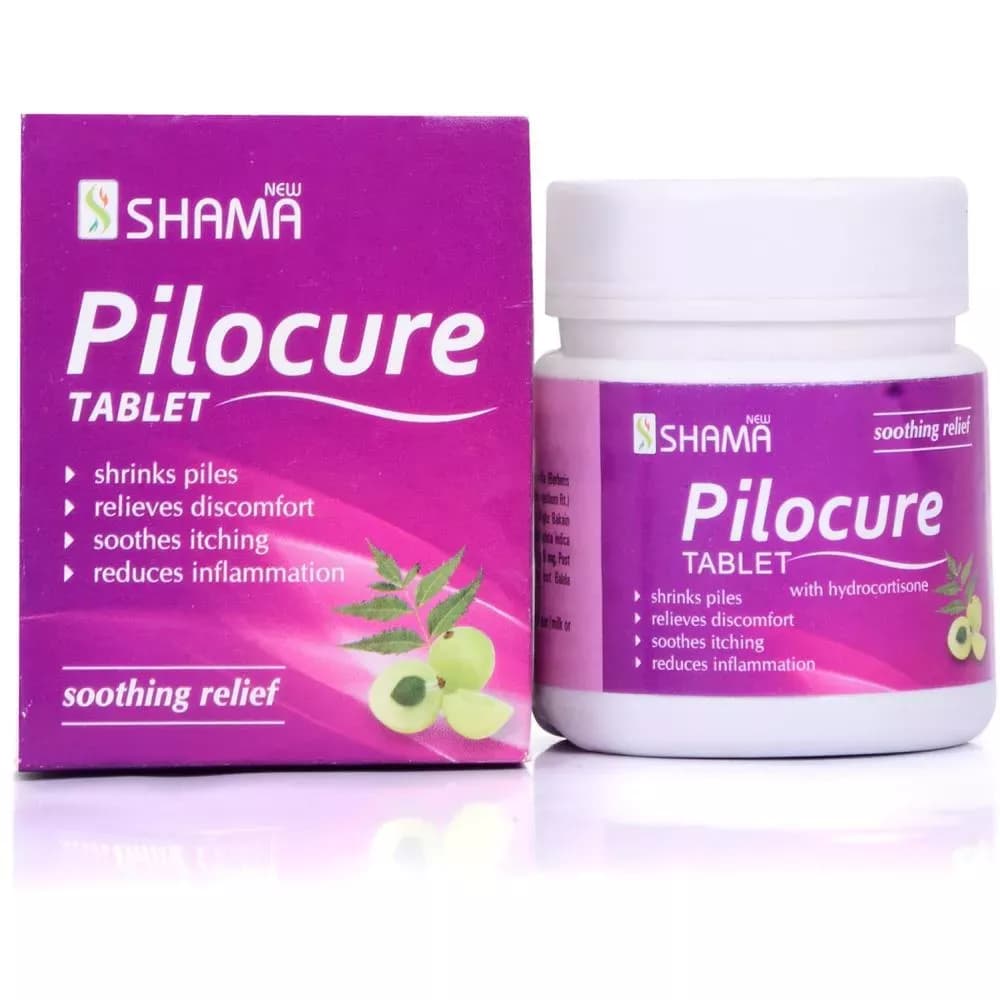 Buy New Shama Pilocure Tablet Online - OLRAA Indian Snacks