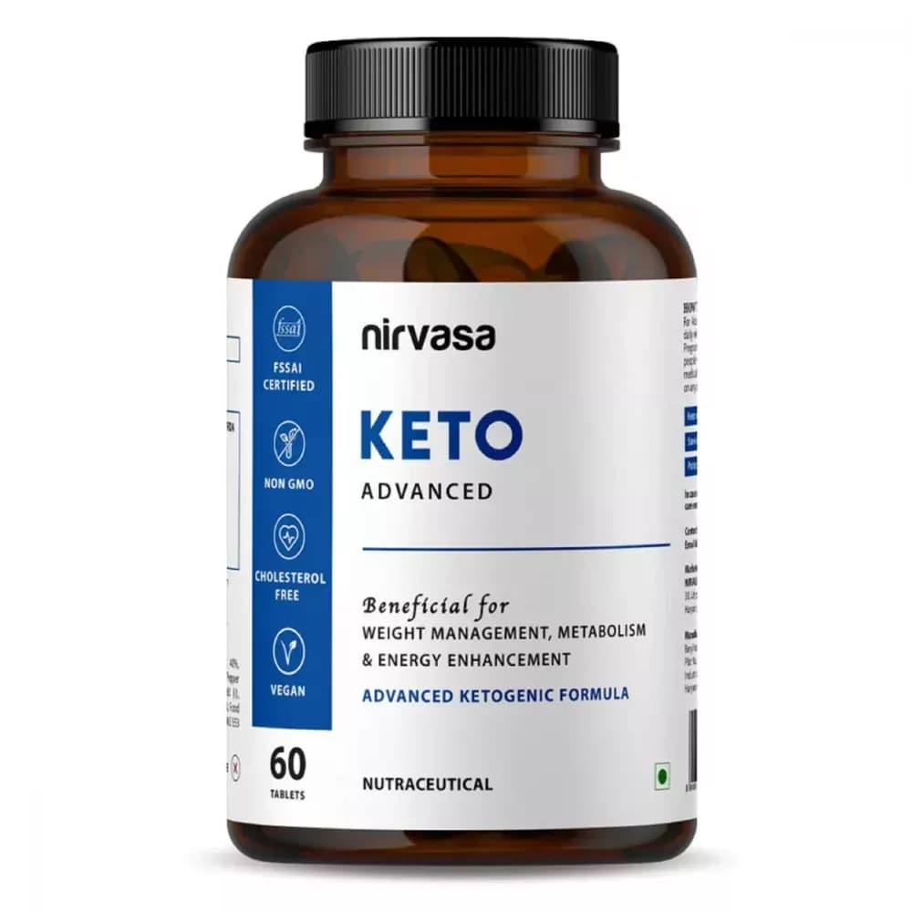 Buy Nirvasa Keto Advanced Tablets Online - OLRAA Indian Snacks