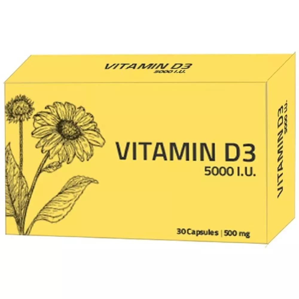Buy Nutra Grace Vitamin D3 5000 I.U Capsules Online - OLRAA Indian Snacks