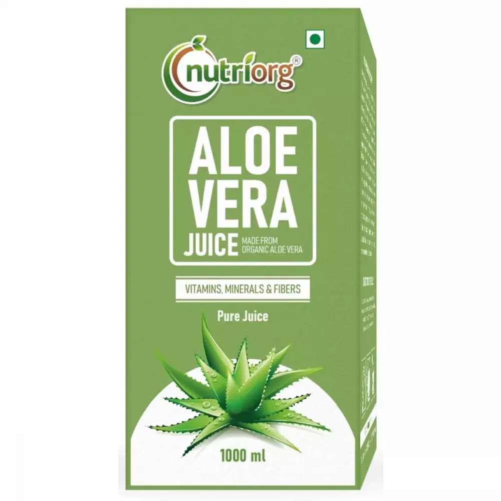 Buy Nutriorg Aloevera Juice Online - OLRAA Indian Snacks
