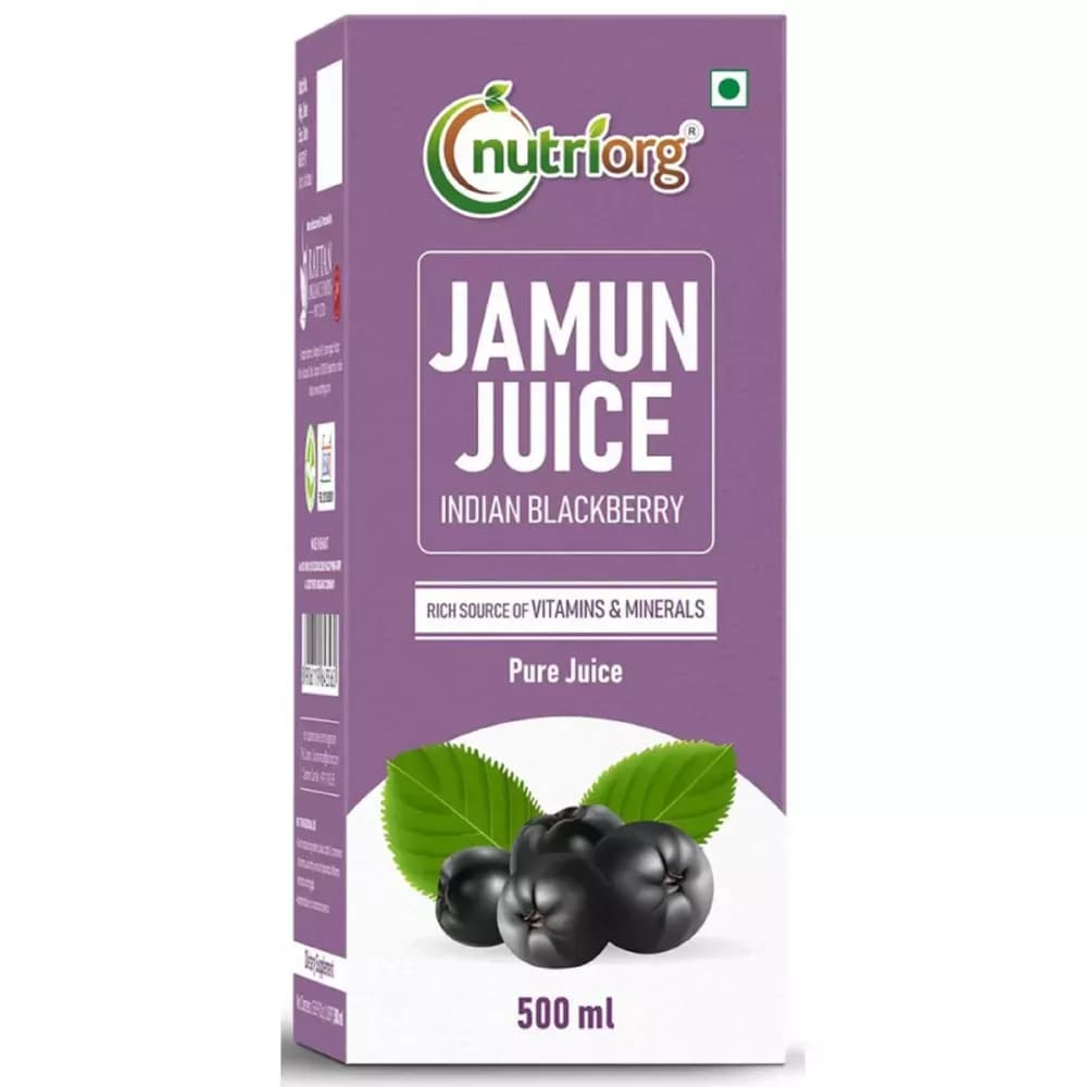 Buy Nutriorg Jamun Juice Online - OLRAA Indian Snacks