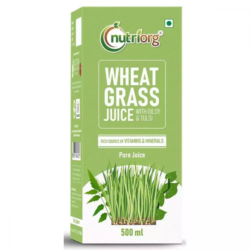 Buy Nutriorg Wheatgrass Juice Online - OLRAA Indian Snacks