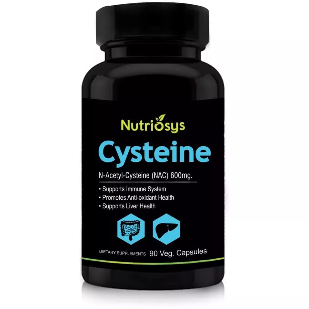 Buy Nutriosys Cysteine 600 Mg Veg Capsule Online - OLRAA Indian Snacks