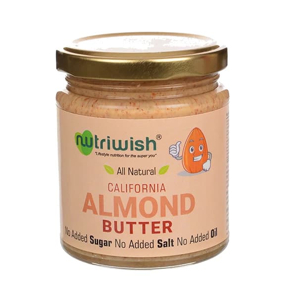 Buy Nutriwish Almond Butter Online - OLRAA Indian Snacks