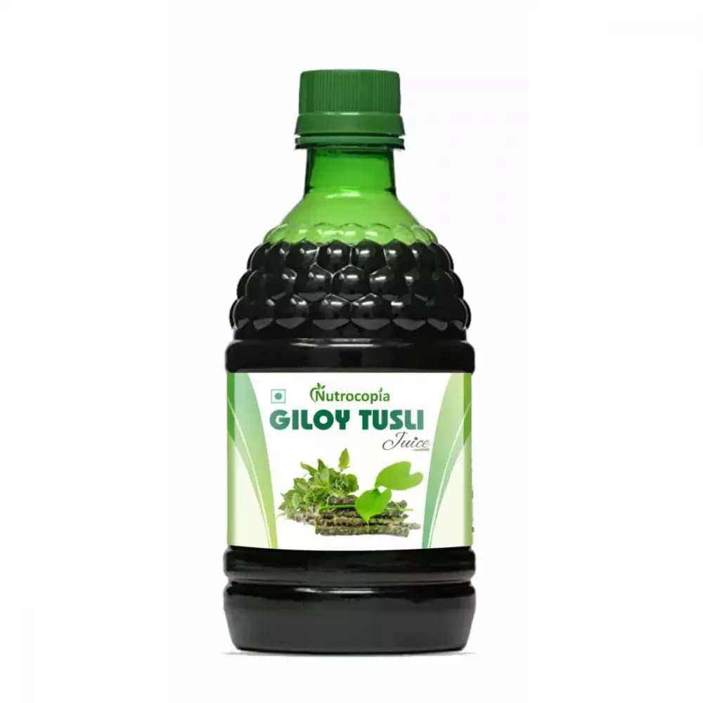 Buy Nutrocopia Giloy Tulsi Juice Online - OLRAA Indian Snacks