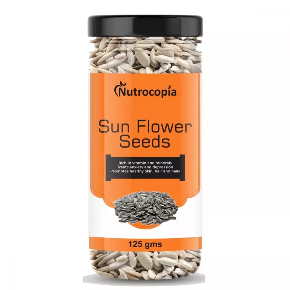 Buy Nutrocopia Sun Flower Seeds Online - OLRAA Indian Snacks