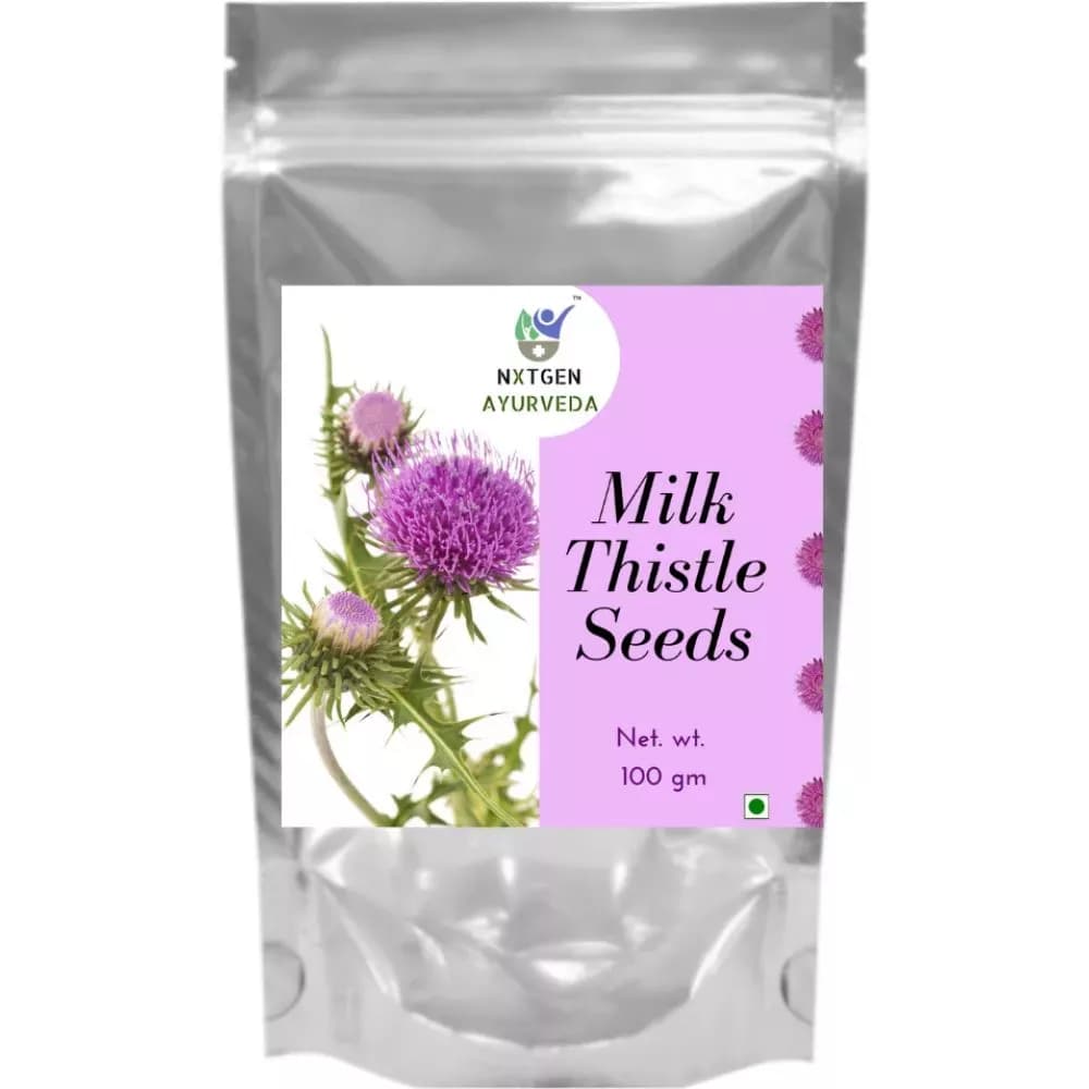 Buy Nxtgen Ayurveda Milk Thistle Seeds  Online - OLRAA Indian Snacks