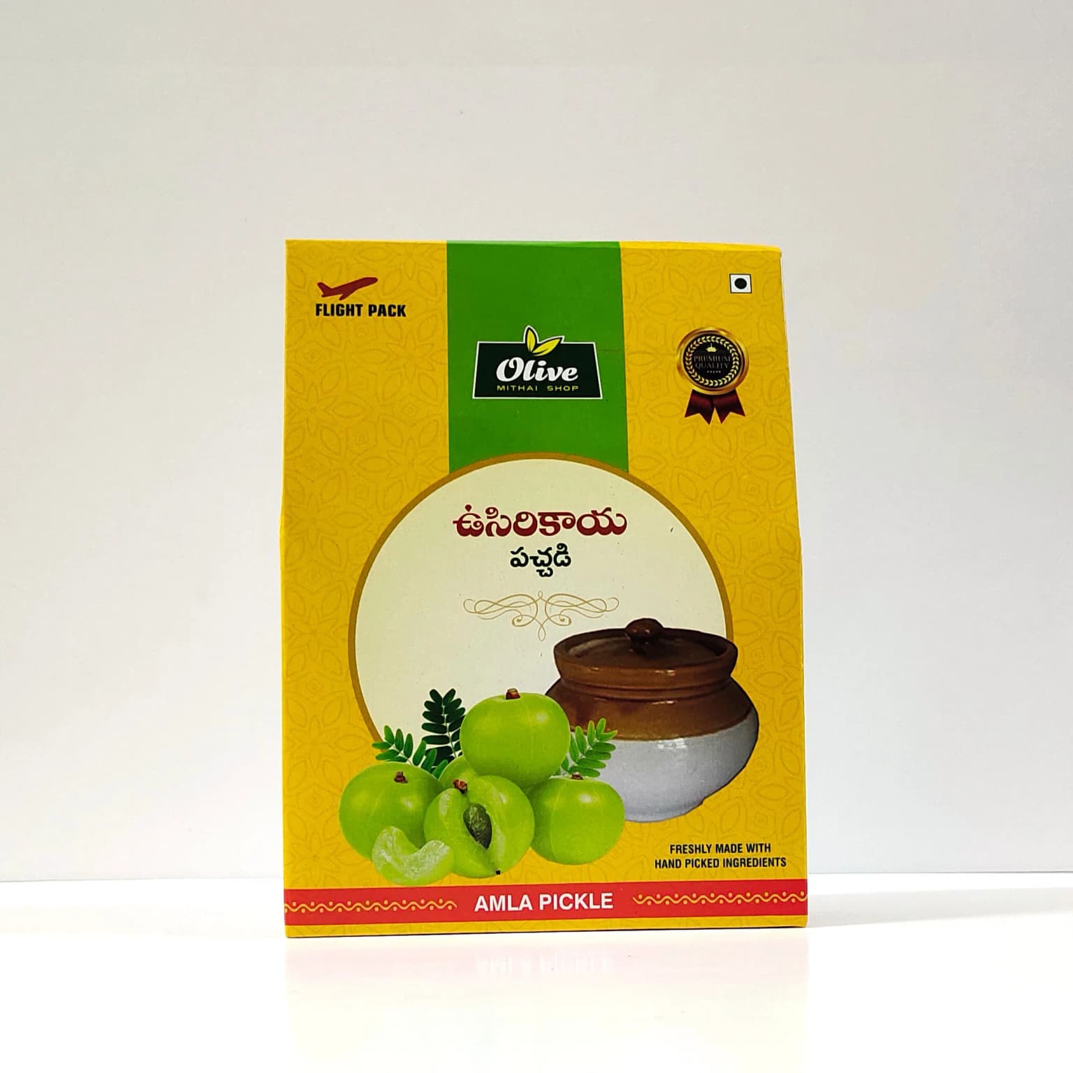 Buy Olive Mithai Amla Pickle Online - OLRAA Indian Snacks