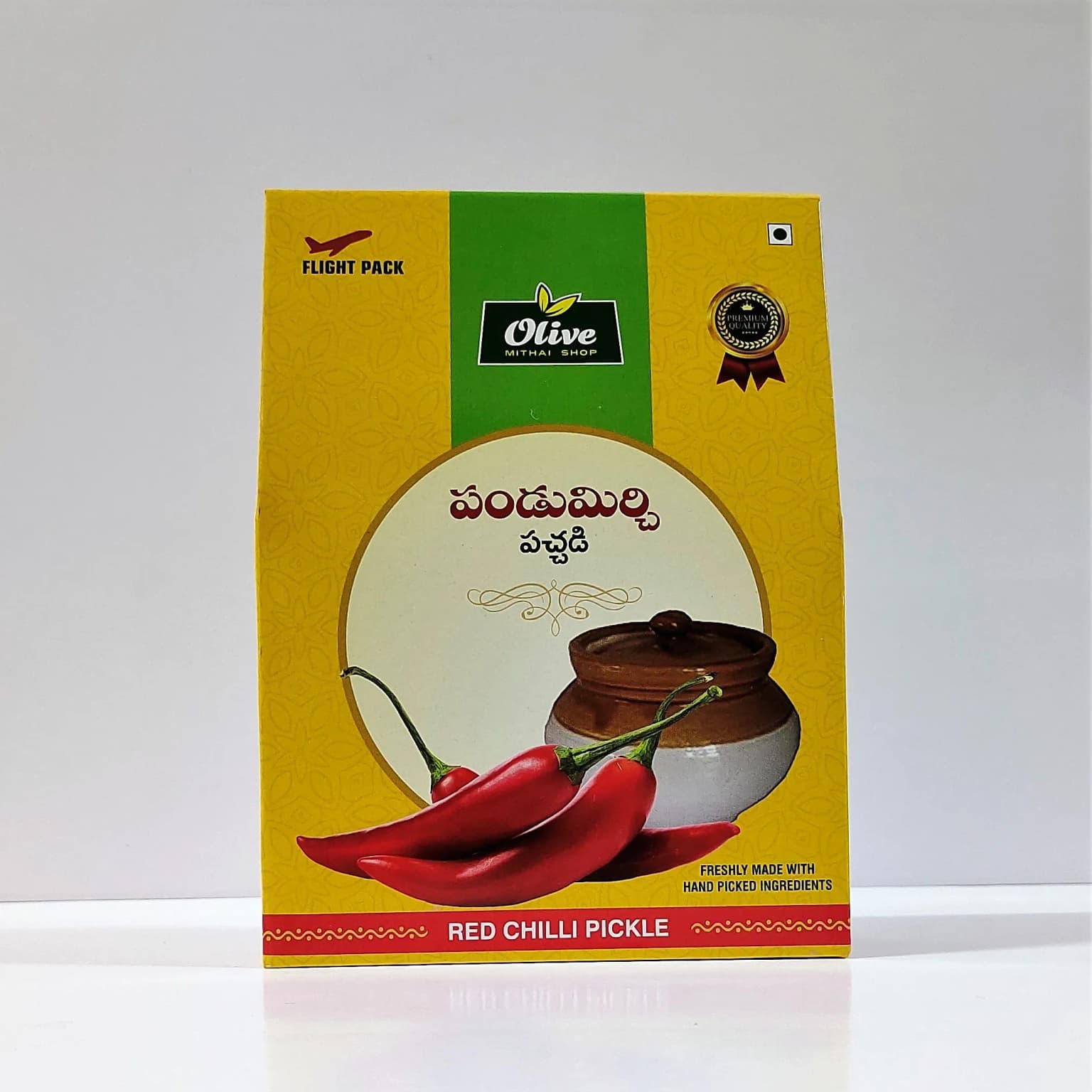 Buy Olive Mithai Redchilli Pickle Online - OLRAA Indian Snacks