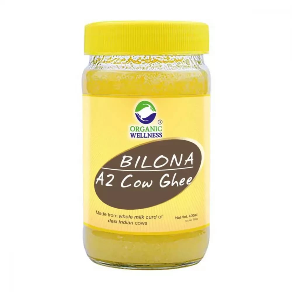 Buy Organic Wellness A2 Bilona Ghee Online - OLRAA Indian Snacks