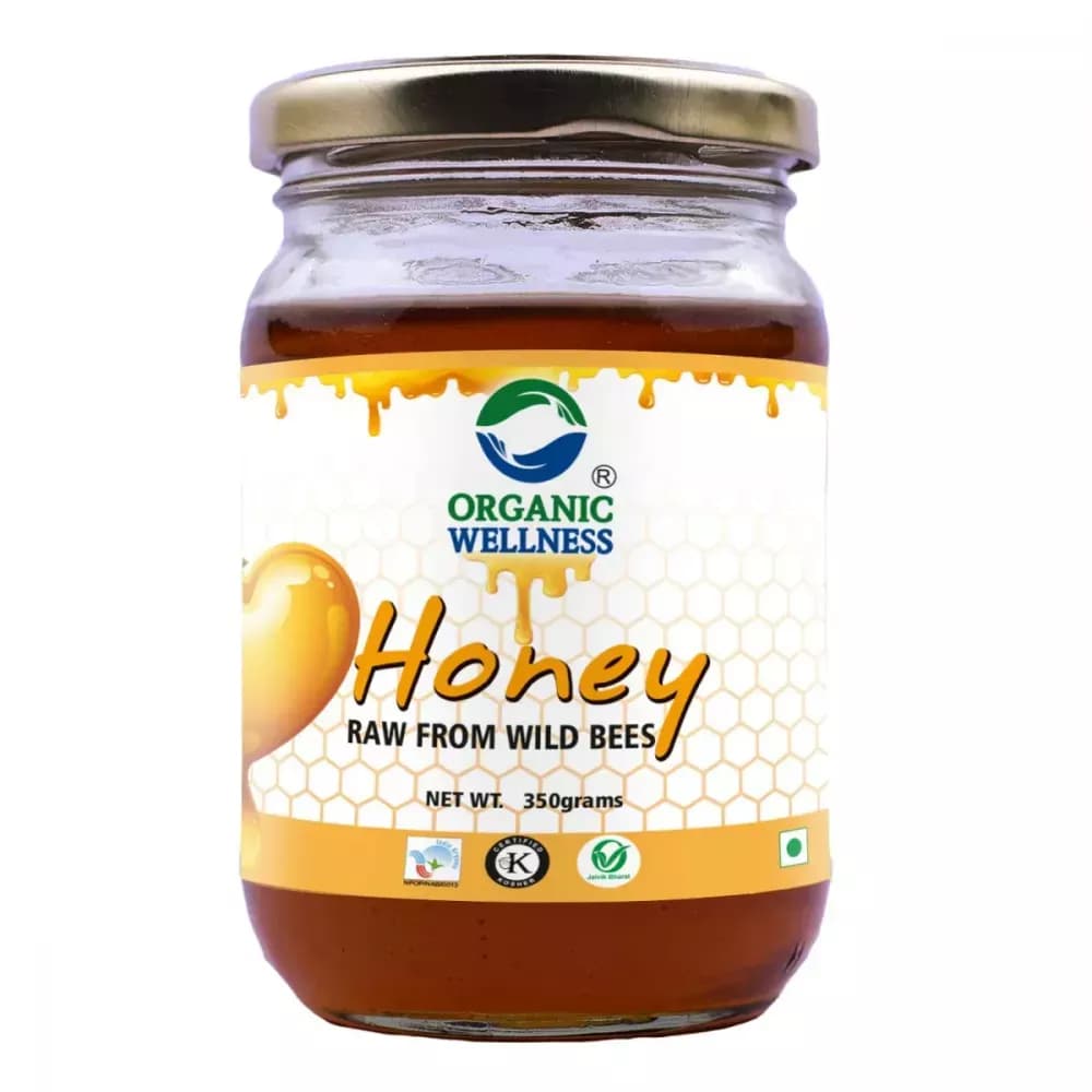 Buy Organic Wellness Honey (Raw And Wild) Online - OLRAA Indian Snacks
