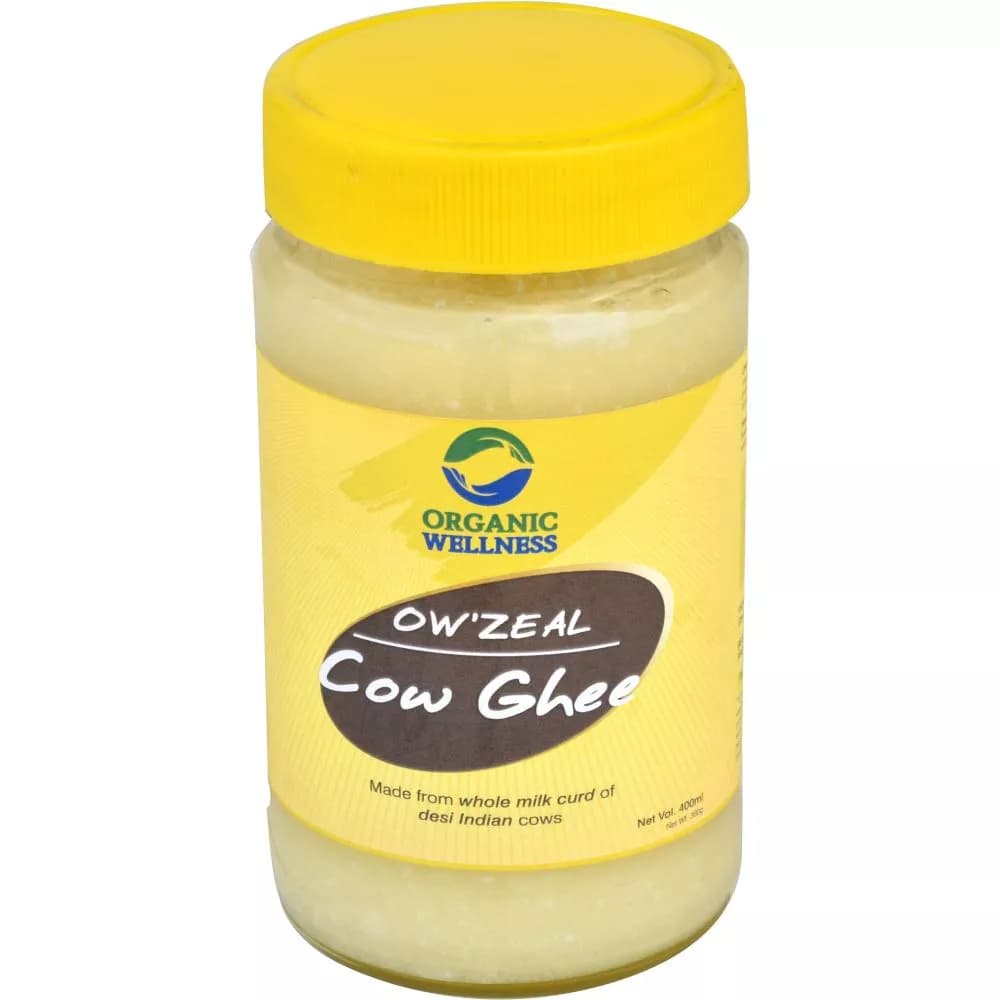 Buy Organic Wellness OW'Zeal Cow Ghee Online - OLRAA Indian Snacks