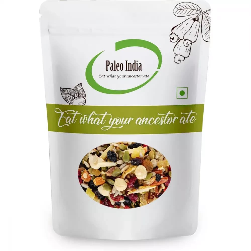 Buy Paleo India Mix Berries and Seeds Online - OLRAA Indian Snacks