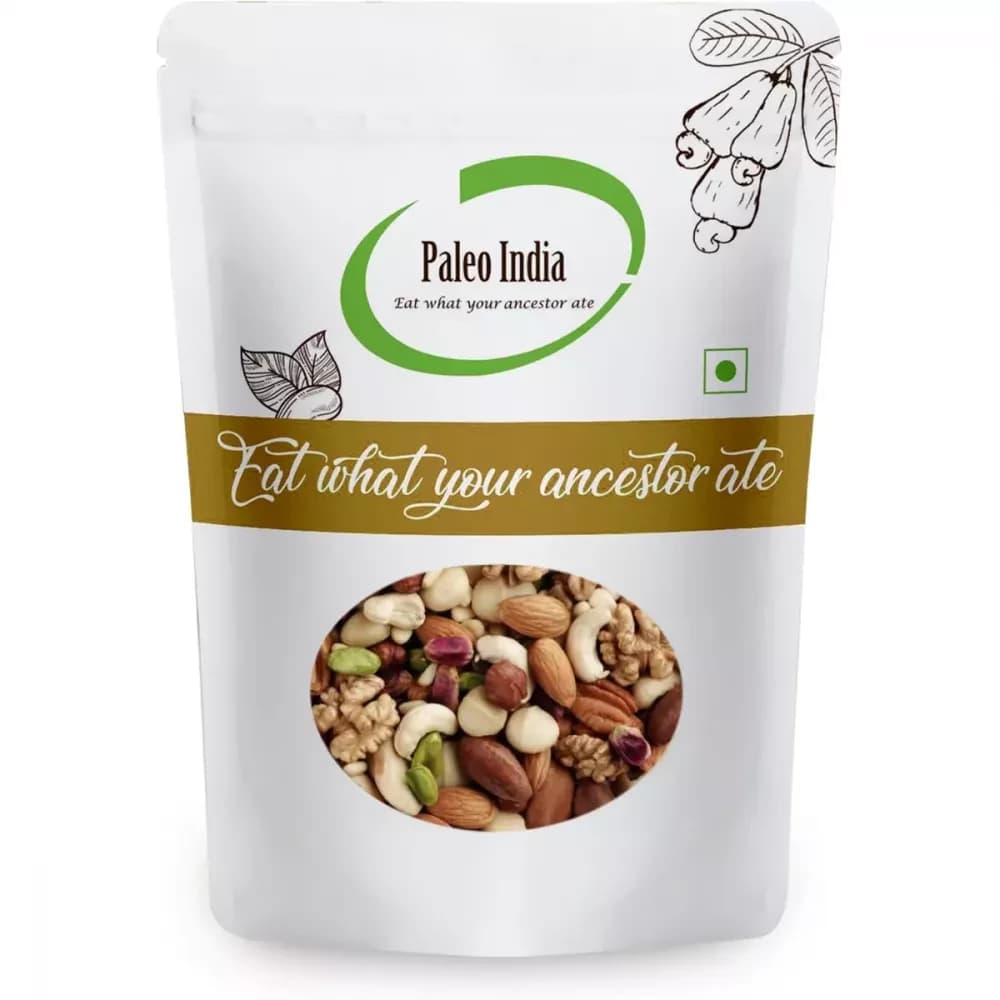 Buy Paleo India Mix Dry Fruits Online - OLRAA Indian Snacks