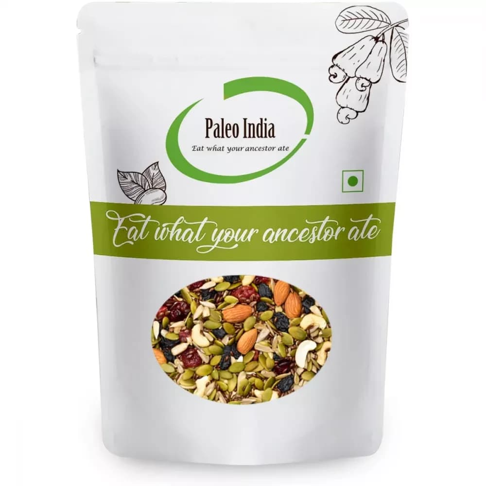Buy Paleo India Mix Dry Fruits & Seeds  Online - OLRAA Indian Snacks