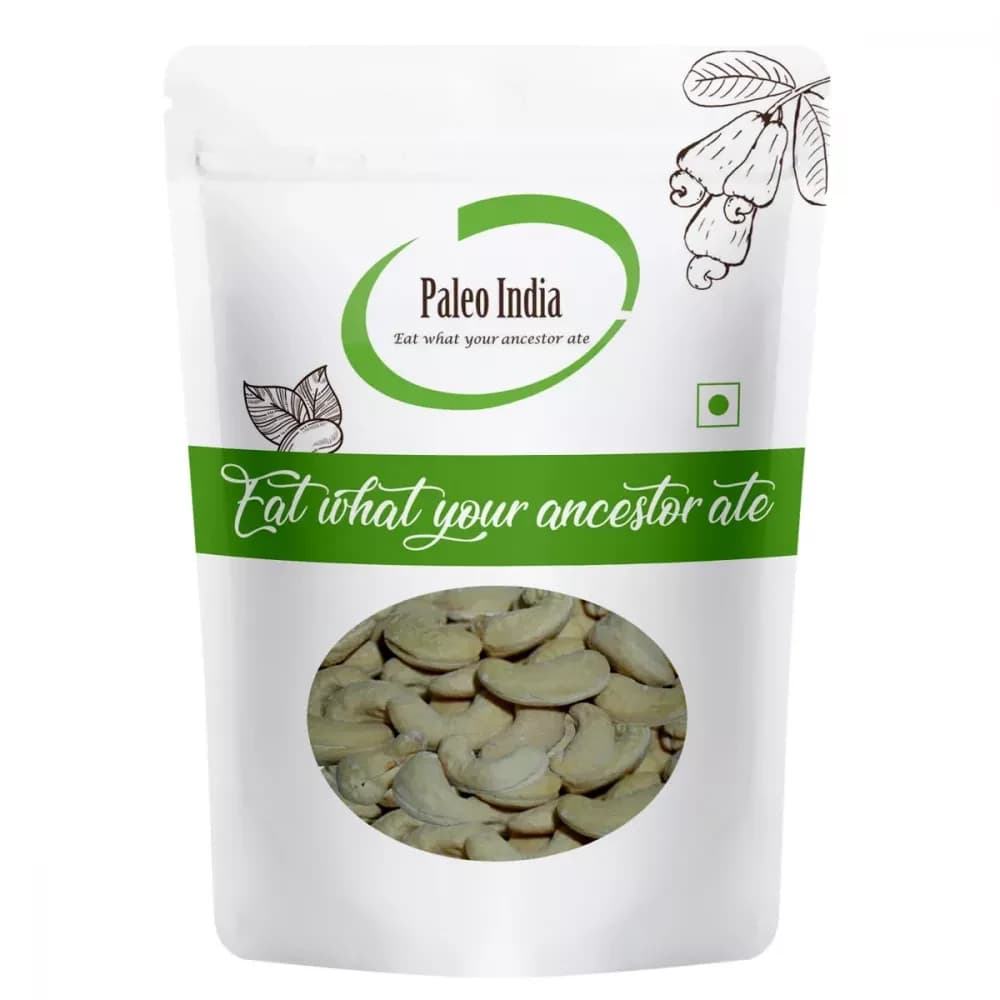 Buy Paleo India Roasted Salted Cashews Salted Online - OLRAA Indian Snacks