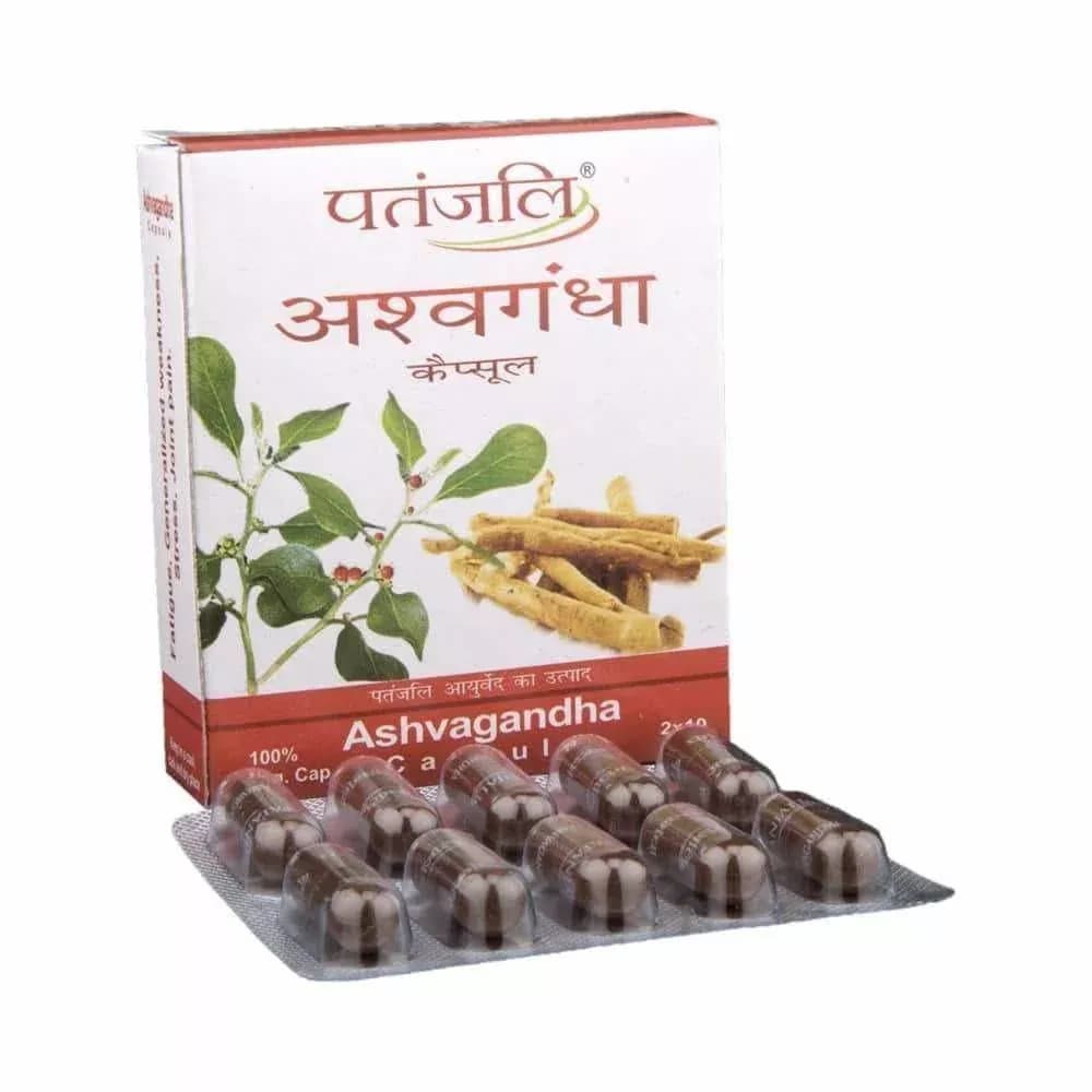 Buy Patanjali Ashwagandha Capsules  Online - OLRAA Indian Snacks