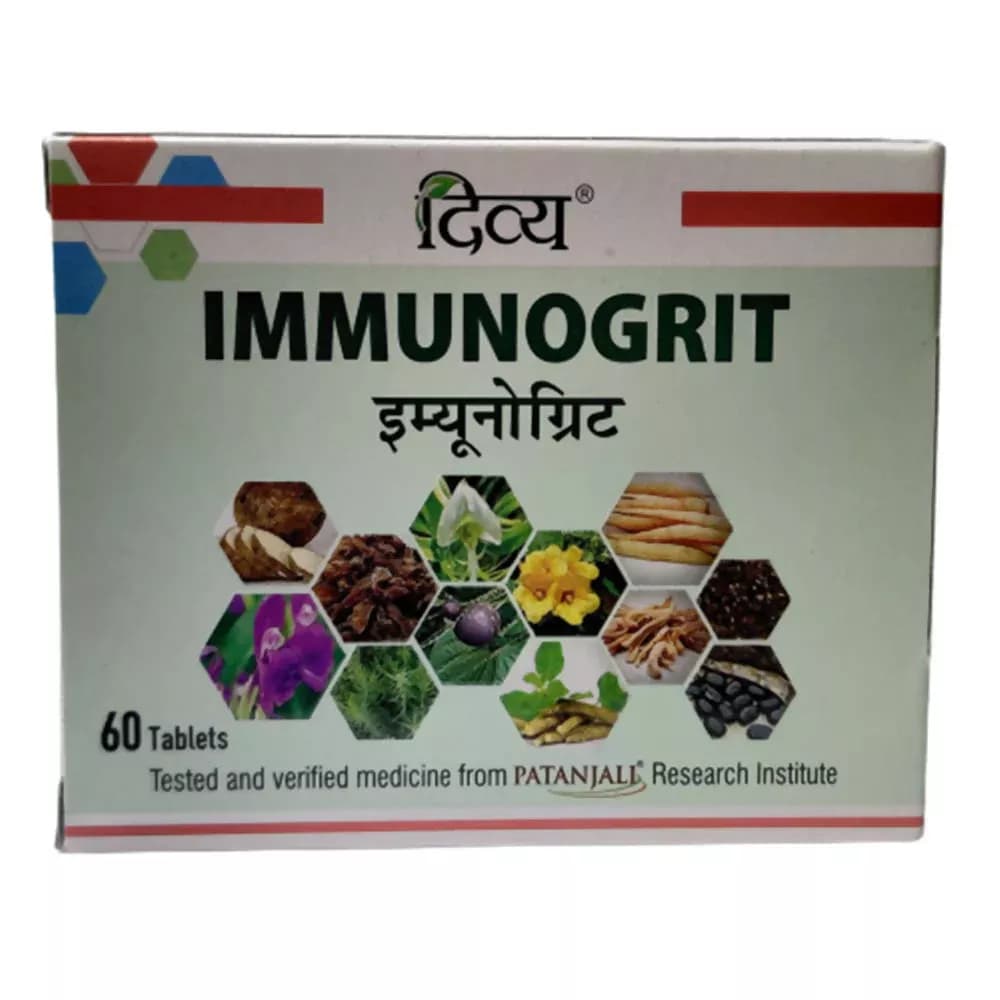 Buy Patanjali Divya Immunogrit Tablets Online - OLRAA Indian Snacks